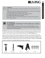 Preview for 7 page of for Living Bayside Sun Shelter 088-1913-4 Assembly Instructions Manual