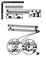 Preview for 8 page of for Living Bayside Sun Shelter 088-1913-4 Assembly Instructions Manual