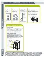 Preview for 18 page of for Living Brookfield Floor Cabinet 063-3454 Assembly Instructions Manual