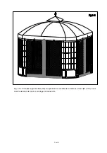 Preview for 16 page of for Living cambridge gazebo 088-1383-4 Assembly Instructions Manual