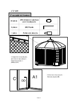 Предварительный просмотр 17 страницы for Living cambridge gazebo 088-1383-4 Assembly Instructions Manual