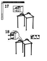 Предварительный просмотр 14 страницы for Living Essex Grill Gazebo L-GG095PST-D Assembly Instructions Manual