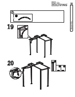 Предварительный просмотр 15 страницы for Living Essex Grill Gazebo L-GG095PST-D Assembly Instructions Manual