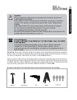 Preview for 7 page of for Living L-GZ1191PCO Assembly Instructions Manual