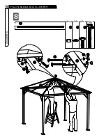 Preview for 14 page of for Living L-GZ919PST-1 Assembly Instructions Manual