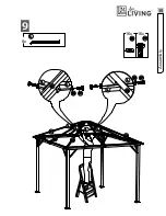 Preview for 15 page of for Living L-GZ919PST-1 Assembly Instructions Manual