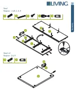 Preview for 7 page of for Living Lakeville Double Wide Cabinet 063-3869-6 Assembly Instructions Manual