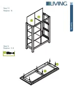 Preview for 13 page of for Living Lakeville Double Wide Cabinet 063-3869-6 Assembly Instructions Manual