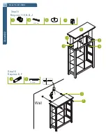 Preview for 14 page of for Living Lakeville Double Wide Cabinet 063-3869-6 Assembly Instructions Manual