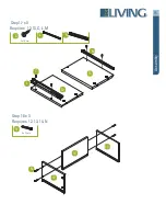 Preview for 15 page of for Living Lakeville Double Wide Cabinet 063-3869-6 Assembly Instructions Manual