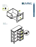 Preview for 17 page of for Living Lakeville Double Wide Cabinet 063-3869-6 Assembly Instructions Manual