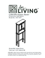 Preview for 1 page of for Living Lakeville H13-1076 Assembly Instructions Manual