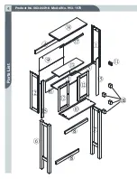 Preview for 4 page of for Living Lakeville H13-1076 Assembly Instructions Manual