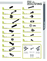 Preview for 5 page of for Living Lakeville H13-1076 Assembly Instructions Manual