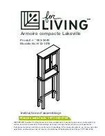 Preview for 11 page of for Living Lakeville H13-1076 Assembly Instructions Manual