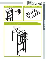 Preview for 19 page of for Living Lakeville H13-1076 Assembly Instructions Manual