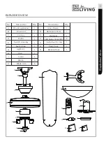 Предварительный просмотр 3 страницы for Living Preston 52'' Instruction Manual