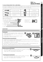 Предварительный просмотр 5 страницы for Living Preston 52'' Instruction Manual