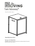 Preview for 1 page of for Living Tank hideaway 085-1503-6 Assembly Instructions Manual