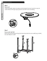 Preview for 8 page of for Living Tuscan 085-1571-2 Assembly Instructions Manual