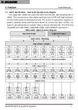 Предварительный просмотр 8 страницы For-x MAESTRO-8DSP User Manual