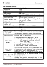 Предварительный просмотр 10 страницы For-x MAESTRO-8DSP User Manual