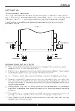 Preview for 3 page of For-x XAQ-4.80SQ Owner'S Manual