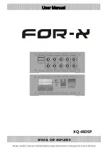 For-x XQ-48DSP User Manual предпросмотр