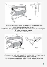 Preview for 6 page of For Your Little One BED SIDE CRIB Instruction Manual