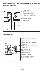 Предварительный просмотр 4 страницы Fora FocusTemp IR42a Operating Instructions Manual