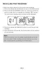 Preview for 12 page of Fora FocusTemp IR42a Operating Instructions Manual