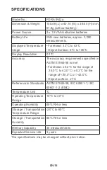 Preview for 16 page of Fora FocusTemp IR42a Operating Instructions Manual