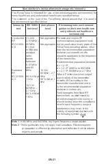 Preview for 21 page of Fora FocusTemp IR42a Operating Instructions Manual