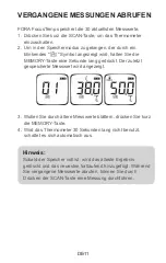 Preview for 34 page of Fora FocusTemp IR42a Operating Instructions Manual