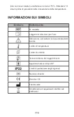 Preview for 84 page of Fora FocusTemp IR42a Operating Instructions Manual