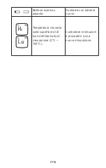 Preview for 86 page of Fora FocusTemp IR42a Operating Instructions Manual