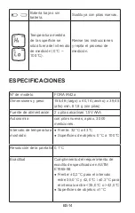 Preview for 110 page of Fora FocusTemp IR42a Operating Instructions Manual