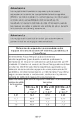 Preview for 113 page of Fora FocusTemp IR42a Operating Instructions Manual