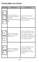 Preview for 133 page of Fora FocusTemp IR42a Operating Instructions Manual