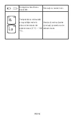 Preview for 183 page of Fora FocusTemp IR42a Operating Instructions Manual