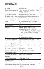 Preview for 184 page of Fora FocusTemp IR42a Operating Instructions Manual