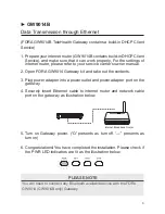 Предварительный просмотр 9 страницы Fora GW9014 User Manual