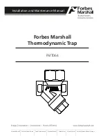 Forbes Marshall FMTD64 Installation And Maintenance Manual preview