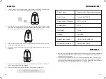 Preview for 4 page of Forbes DiWa-2500 User Manual