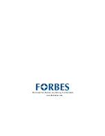 Preview for 12 page of Forbes INTELLIGENCE CLASSIC User Manual