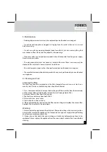 Preview for 7 page of Forbes Quick Clean DX User Manual