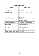 Предварительный просмотр 5 страницы Forbest 3588 Series Assembling And Operating Instructions