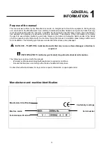 Preview for 12 page of forcar BM1780 Operation And Maintenance Manual