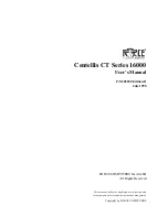 Preview for 2 page of Force Computers Centellis CT 16000 Series User Manual