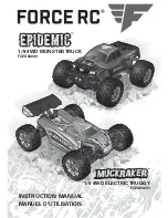 Force RC EPIDEMIC Instruction Manual preview